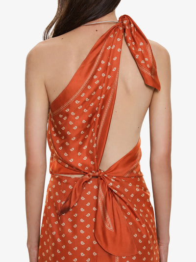 Bandana Scarf Tie Dress