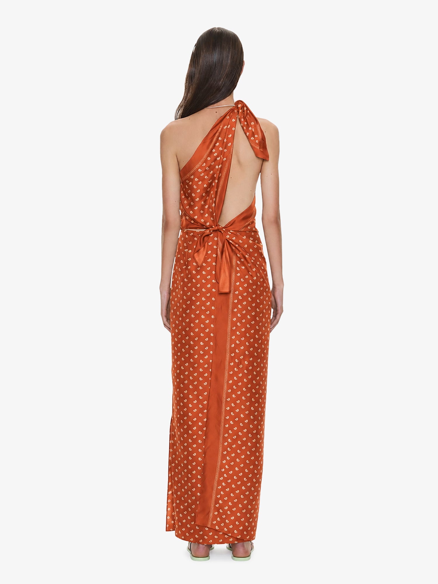 Bandana Scarf Tie Dress