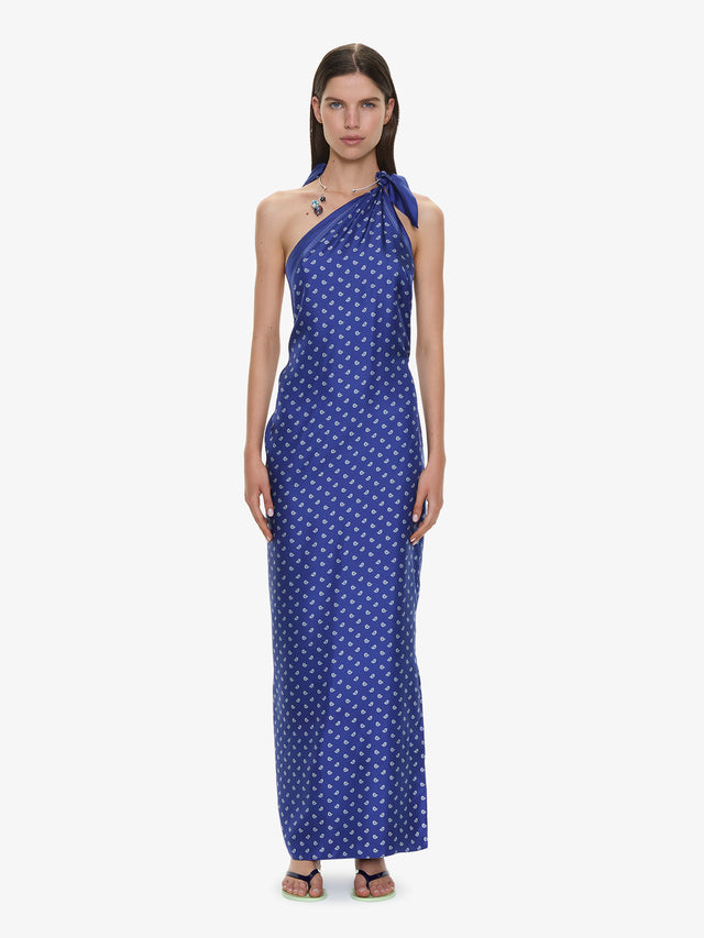 Bandana Scarf Tie Dress