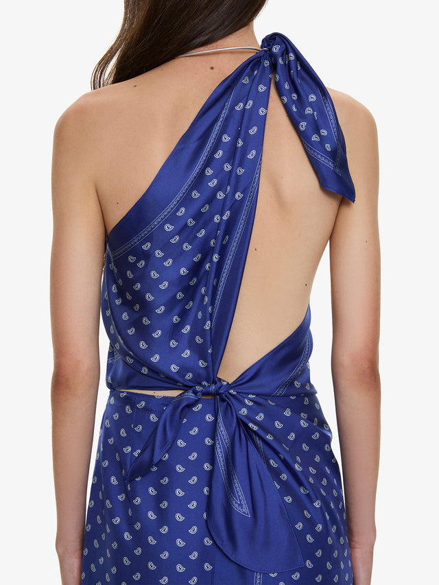 Bandana Scarf Tie Dress
