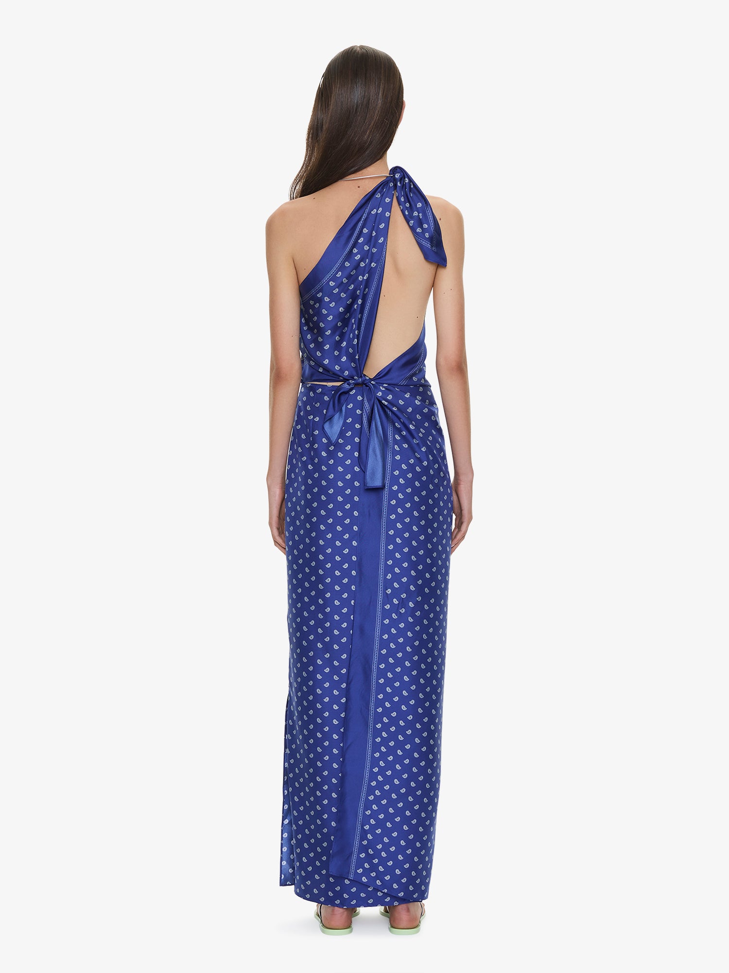 Bandana Scarf Tie Dress