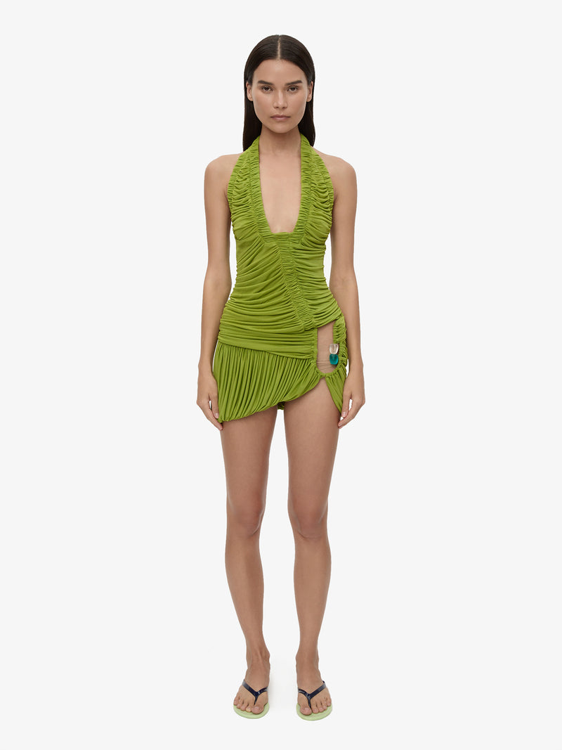 Beach Glass Bubble Mini Dress - Image 1