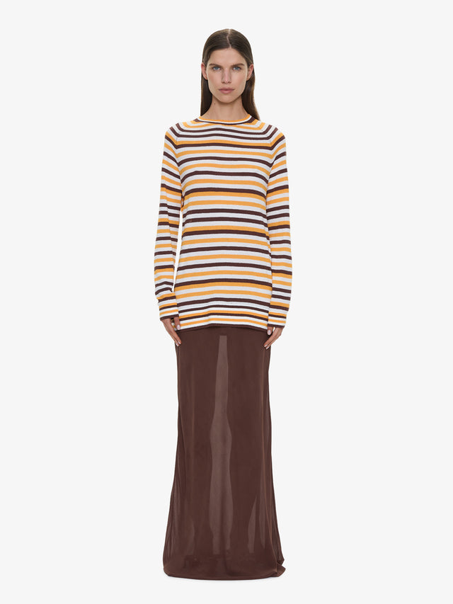 Stripe Knit Monument Dress