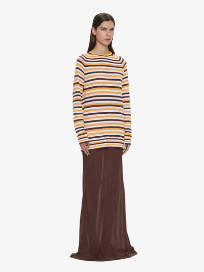 Stripe Knit Monument Dress