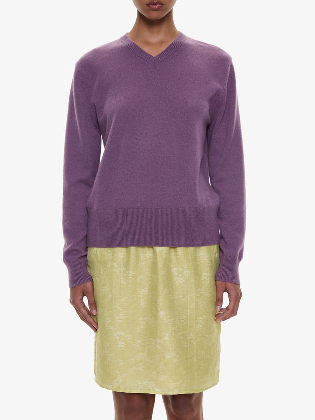Light Leak Jacquard Slip Skirt