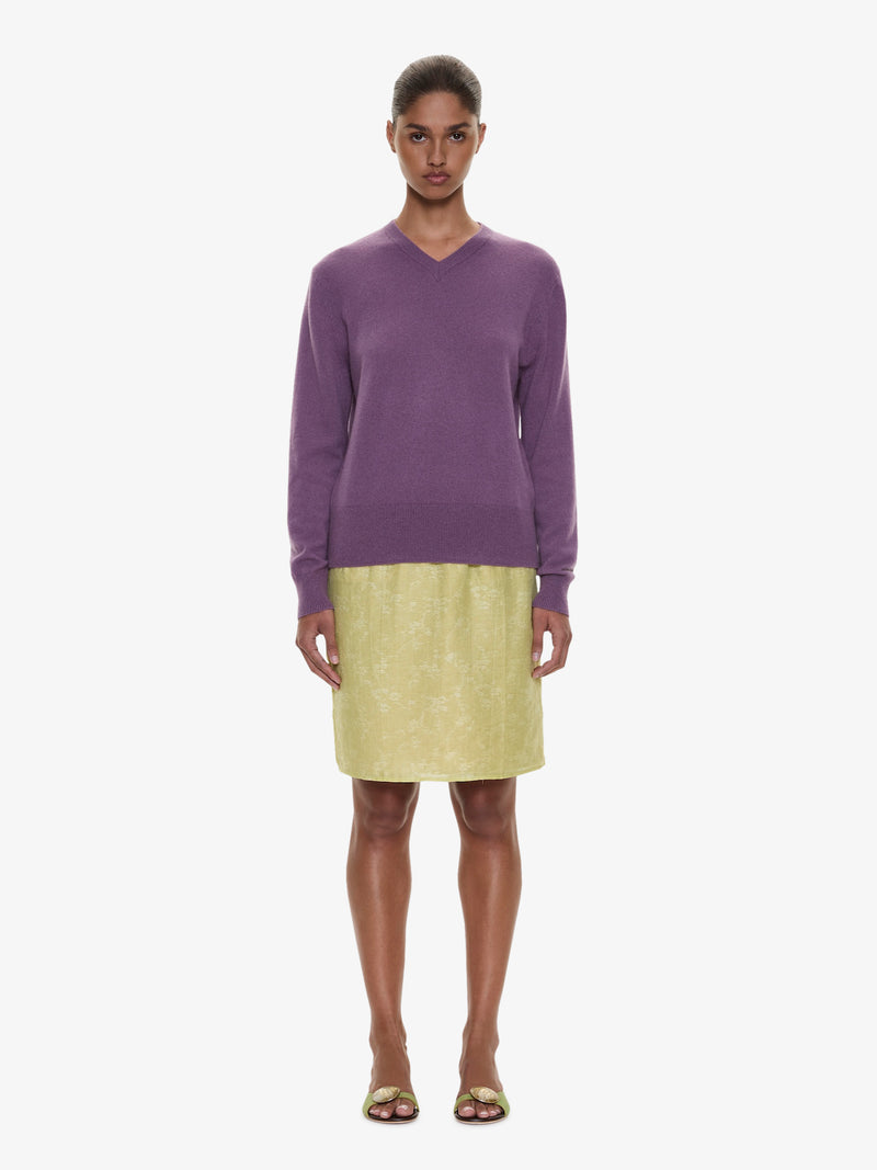 Light Leak Jacquard Slip Skirt - Image 1