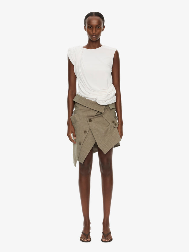 Banyan Deconstructed Trench Skirt