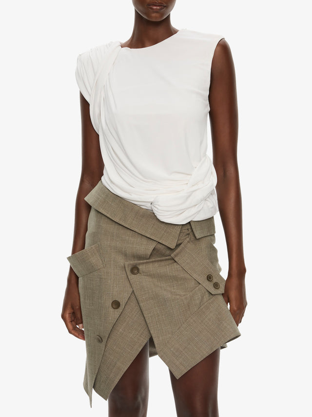 Banyan Deconstructed Trench Skirt