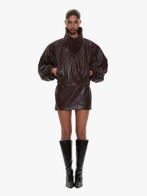 Alfie Leather Mini Skirt