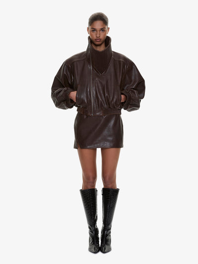 Alfie Leather Mini Skirt