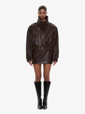 Alfie Leather Mini Skirt