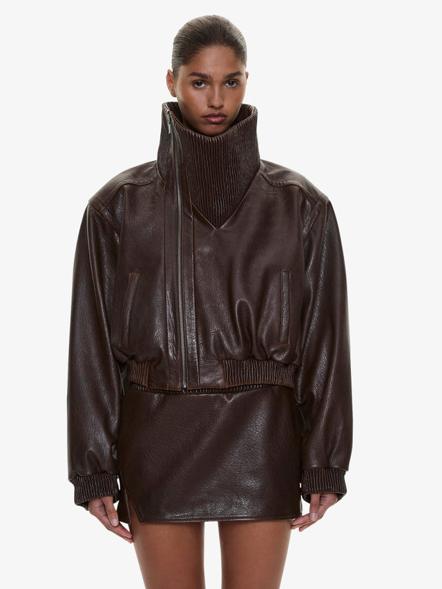 Alfie Leather Mini Skirt