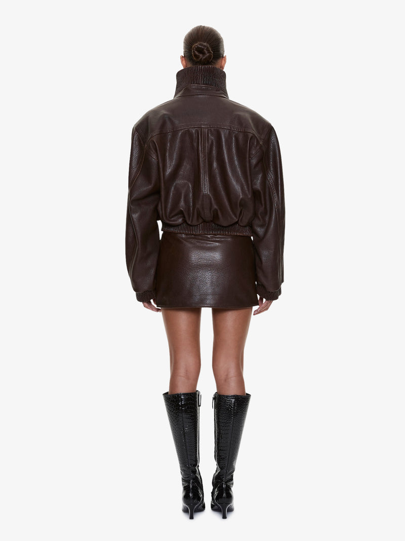 Alfie Leather Mini Skirt - Image 5