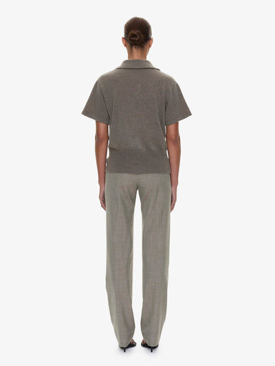 Cashmere Knit Polo