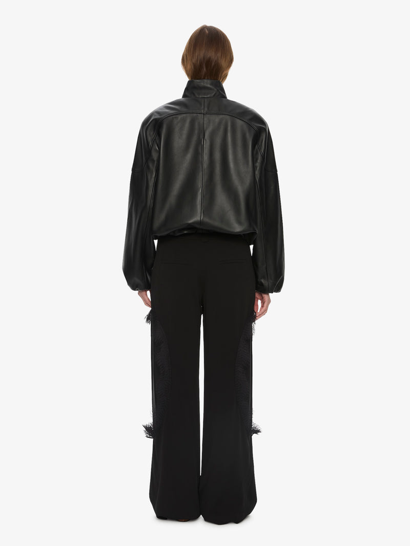 Dannie Leather Bomber - Image 5