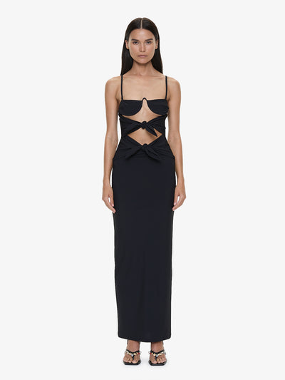 Porto Tie Lycra Dress