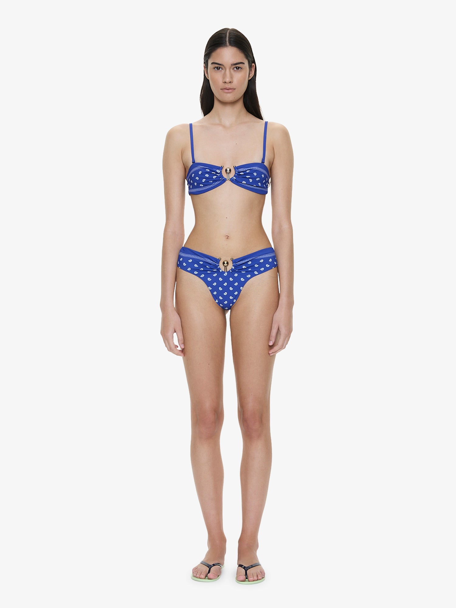 Bandana Ruched Orbit Brief