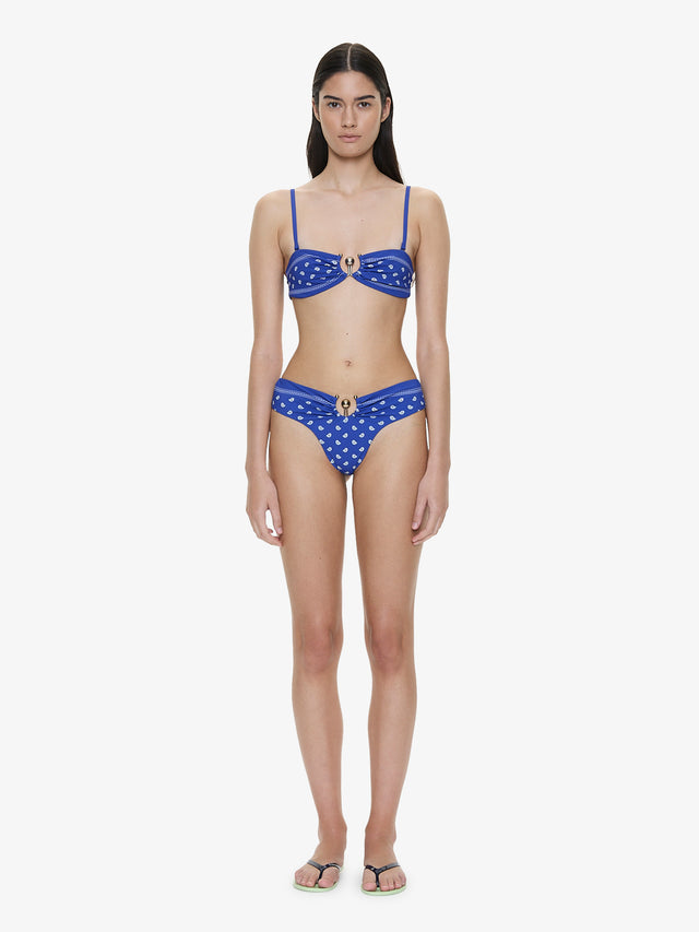Bandana Ruched Orbit Bandeau