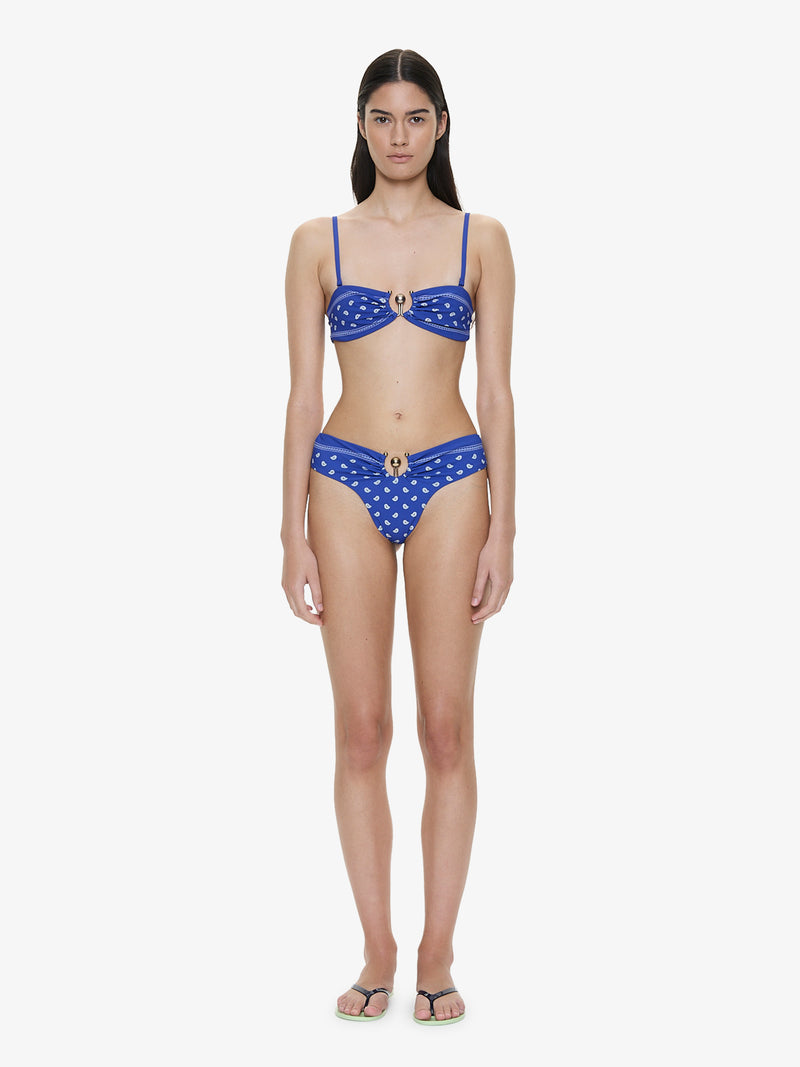 Bandana Ruched Orbit Bandeau - Image 2