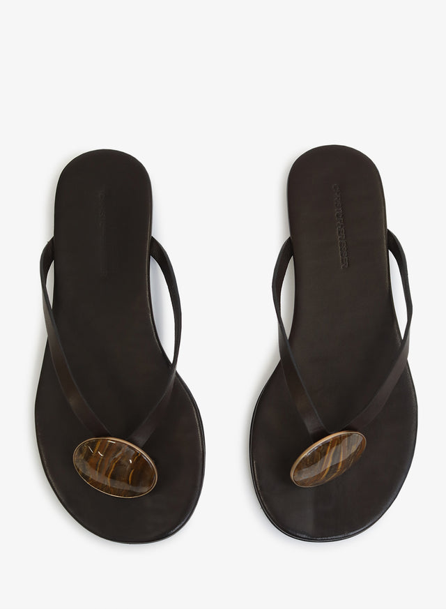 Aura Quartz Flip Flop