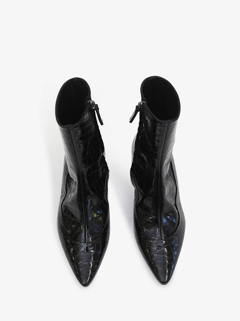Corte Embossed Ankle Boot - Image 3