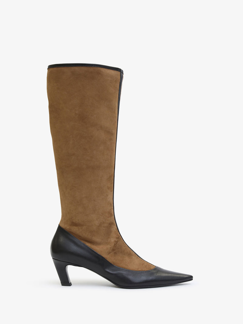 Corte Panelled High Boot - Image 1