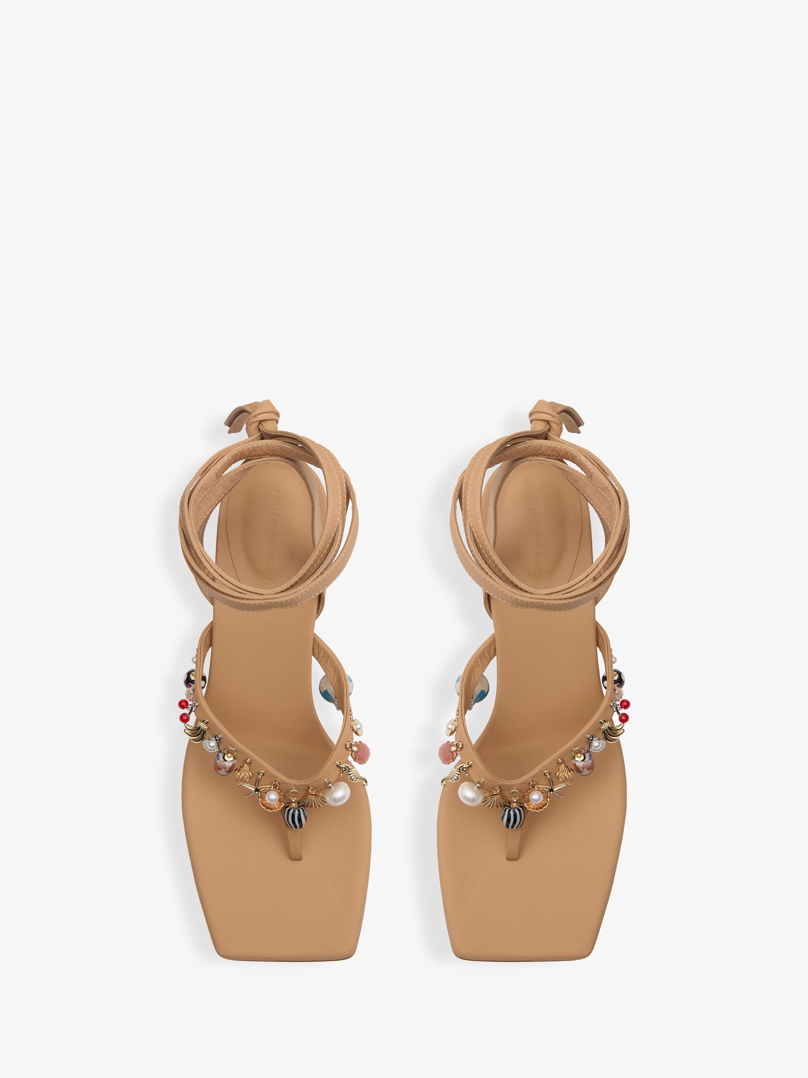 Memento Charm Flip Flop Heel