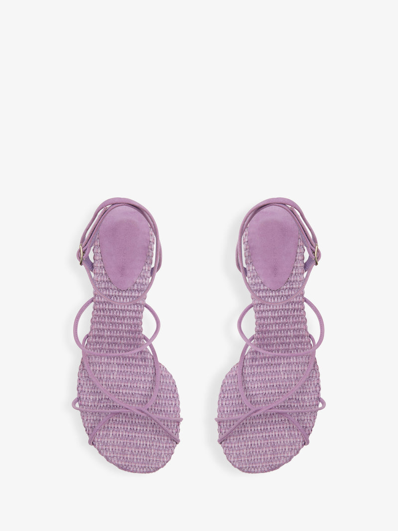 Blaze Raffia Suede Heel - Image 2