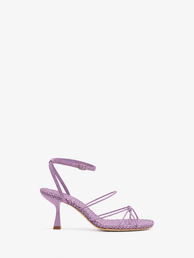 Blaze Raffia Suede Heel