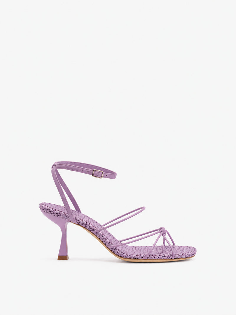 Blaze Raffia Suede Heel - Image 1