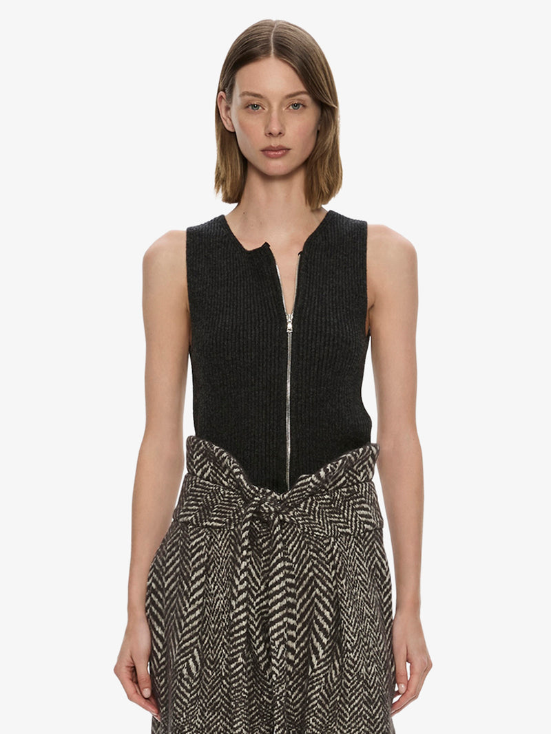 Isolde Zipped Tank - Image 1