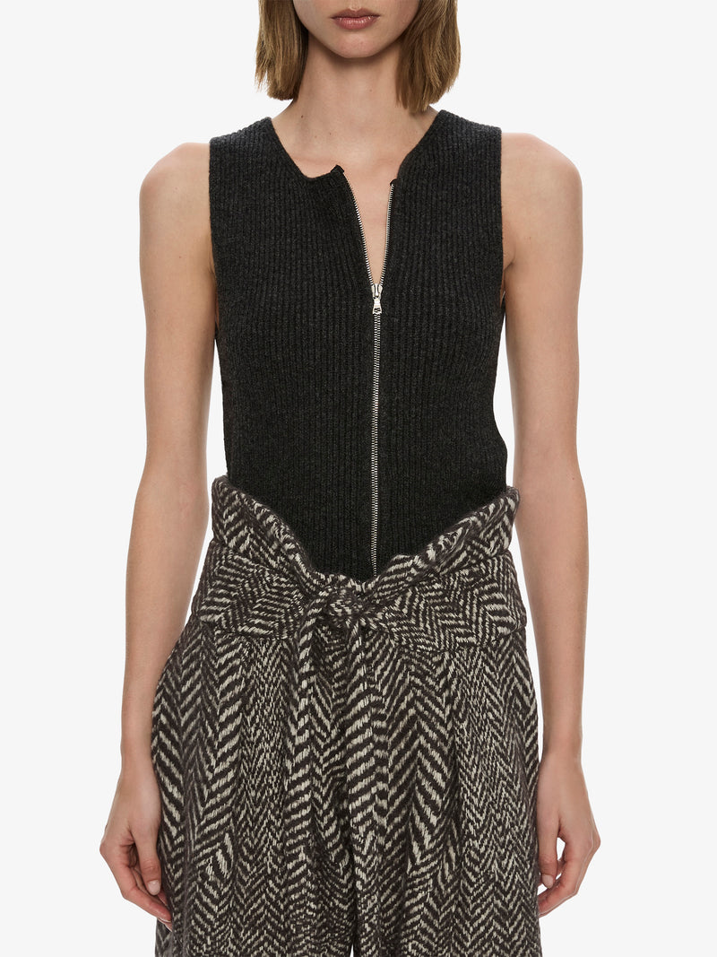 Isolde Zipped Tank - Image 4