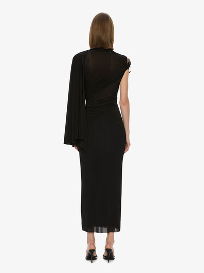 Aurelia Sculpted Spiral Drape Gown
