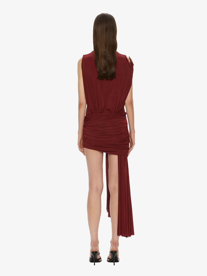 Aurelia Sculpted Spiral Cascade Mini Dress - Image 5