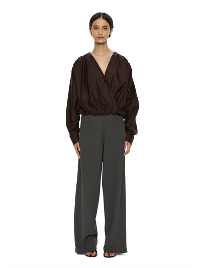 Bias Crepe Trouser