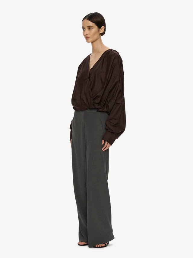 Bias Crepe Trouser