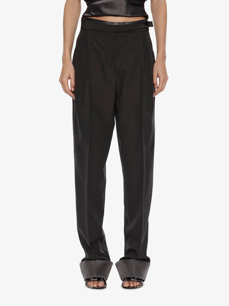 Rowan Sateen Cuffed Trouser - Image 3