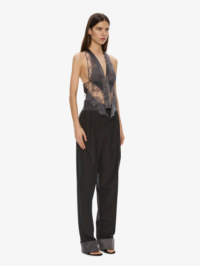 Rowan Sateen Cuffed Trouser