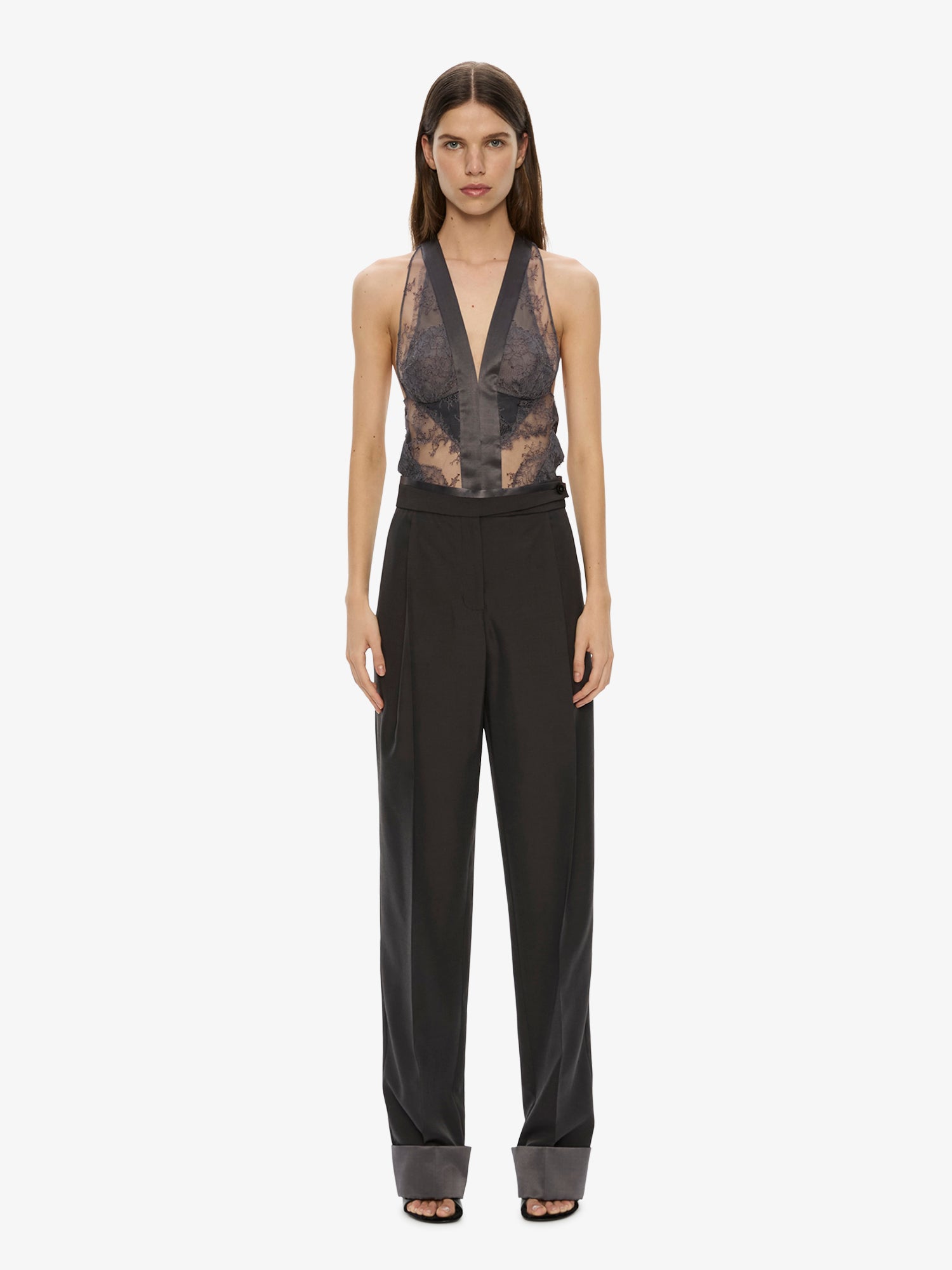 Rowan Sateen Cuffed Trouser