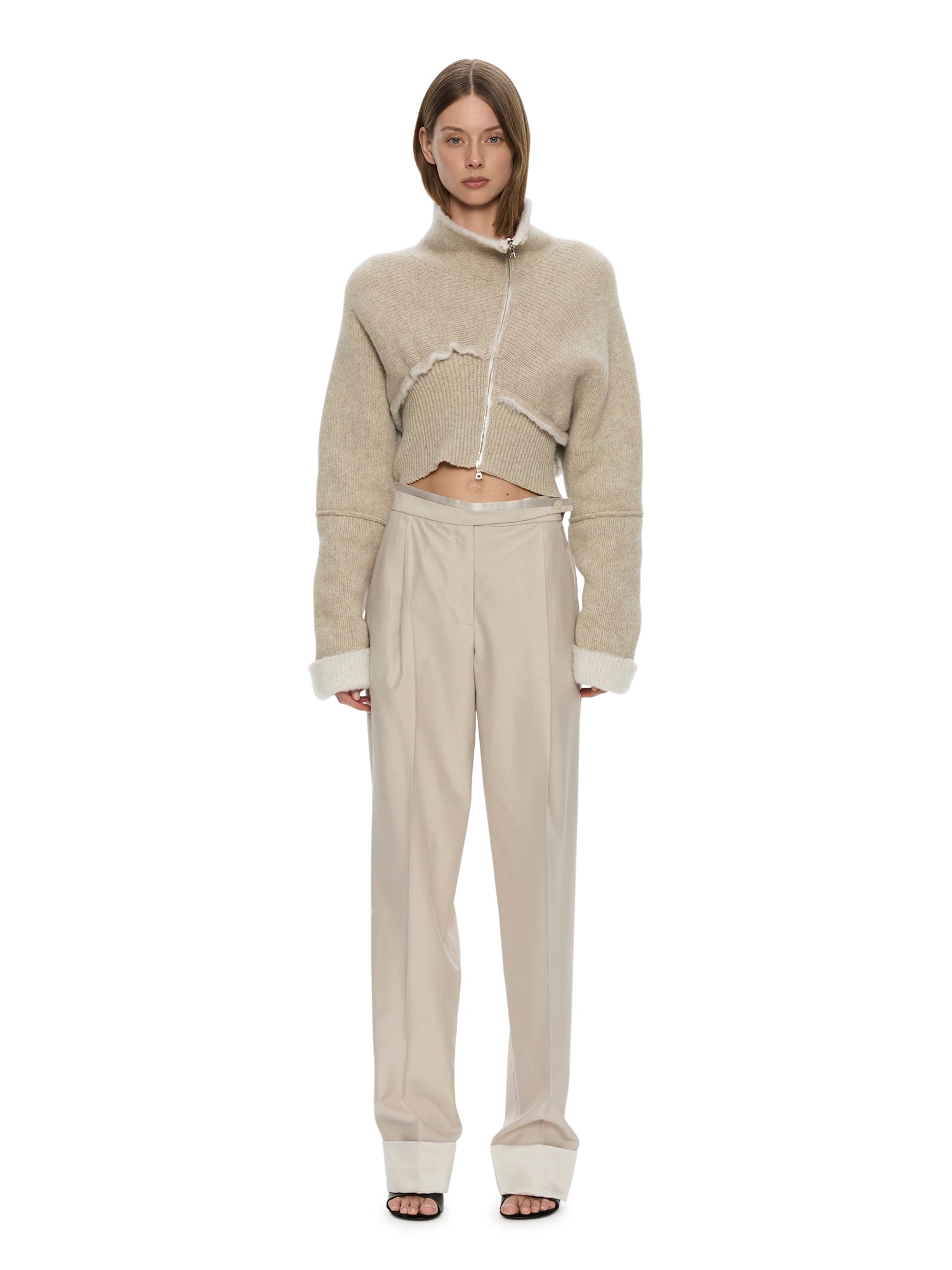 Rowan Sateen Cuffed Trouser