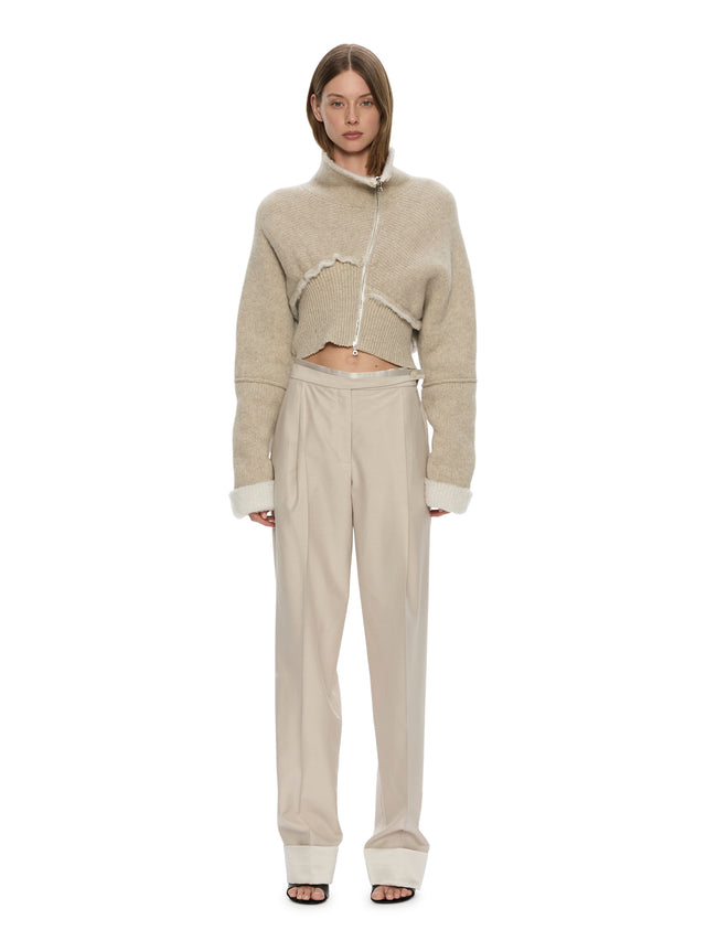 Rowan Sateen Cuffed Trouser