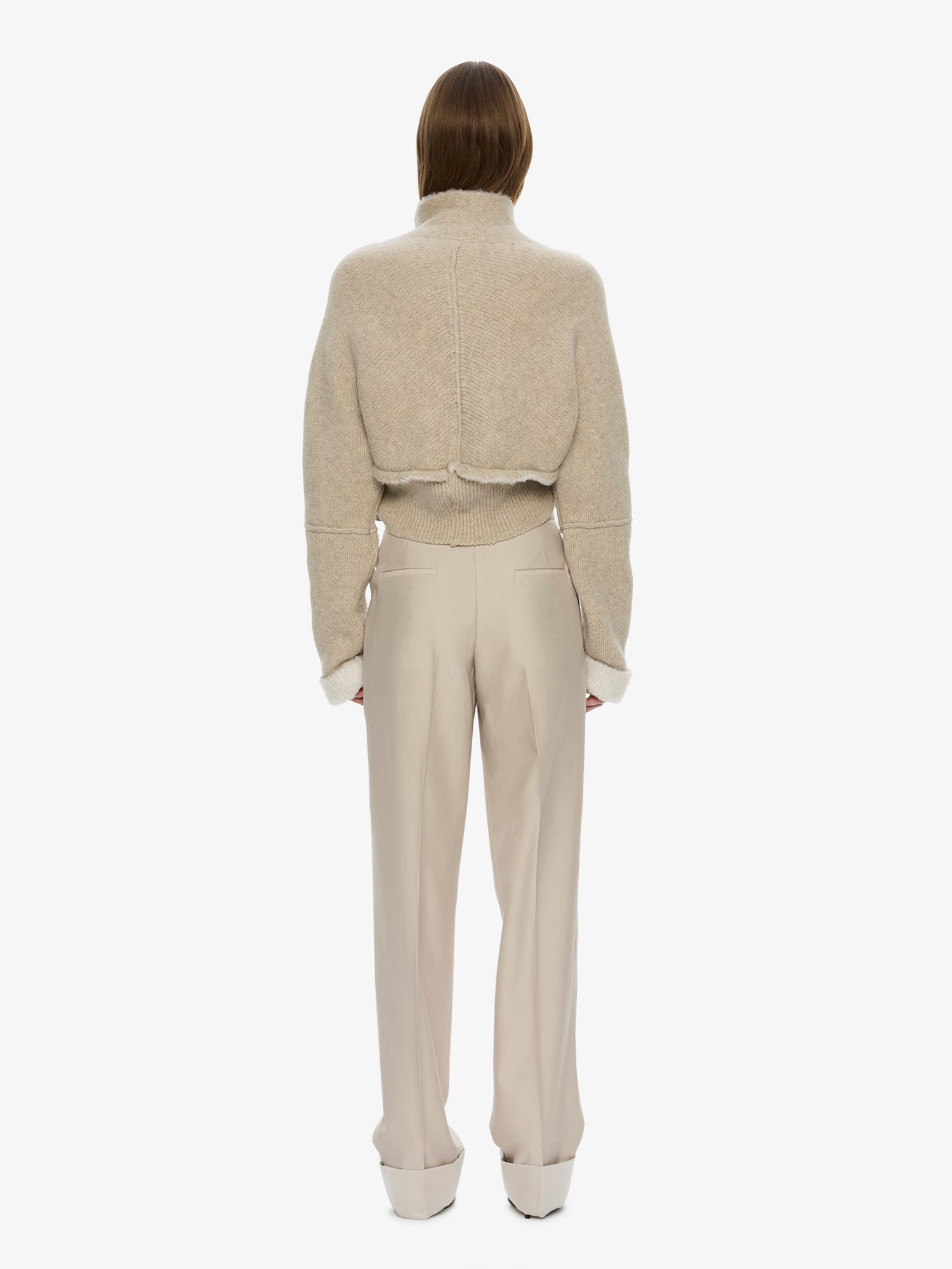 Rowan Sateen Cuffed Trouser