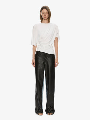 Troy Deconstruct Leather Jean