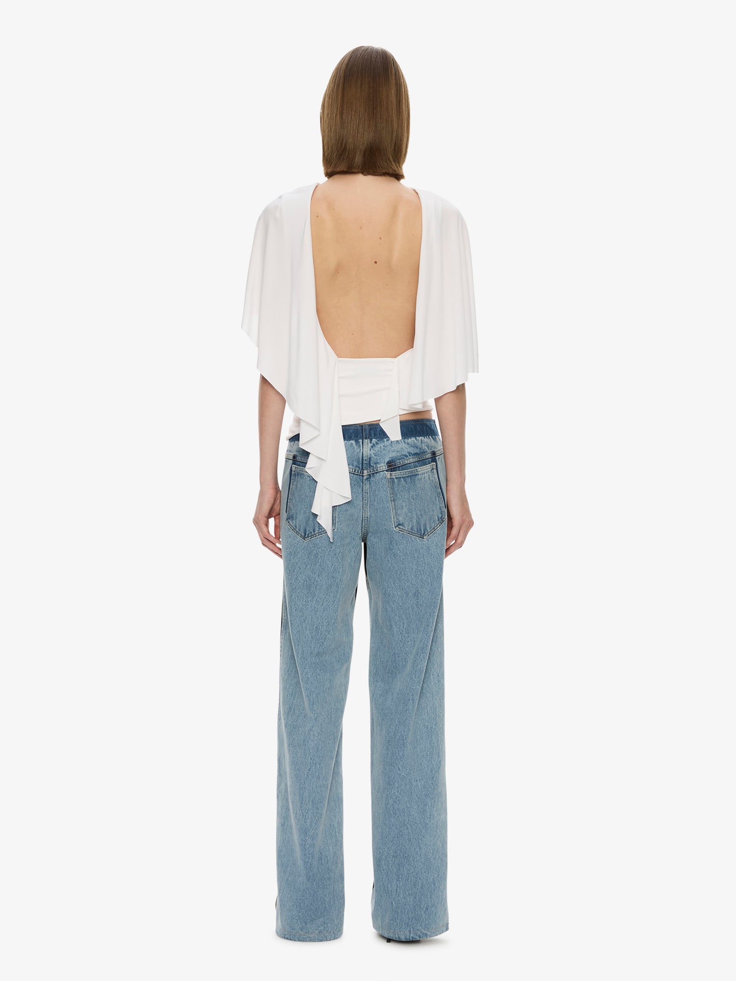 Troy Deconstruct Leather Jean