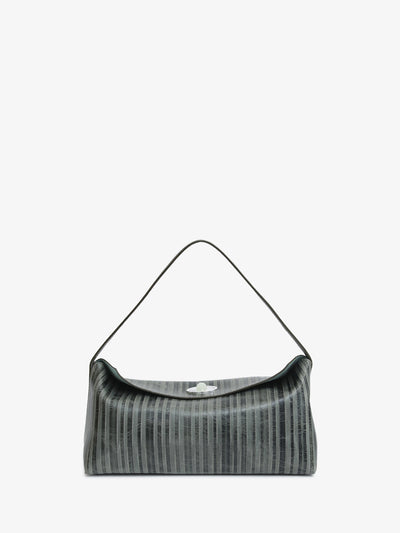 Doba Quartz Turnlock Two Tone Shoulder Bag