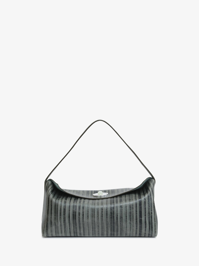 Doba Quartz Turnlock Two Tone Shoulder Bag - Image 1