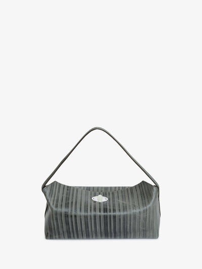 Doba Quartz Turnlock Two Tone Shoulder Bag