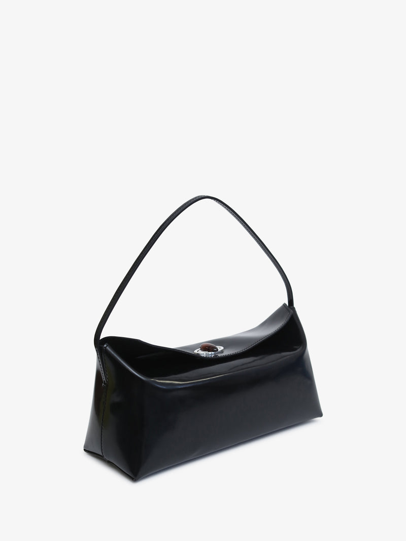 Doba Quartz Turnlock Polished Shoulder Bag - Image 2