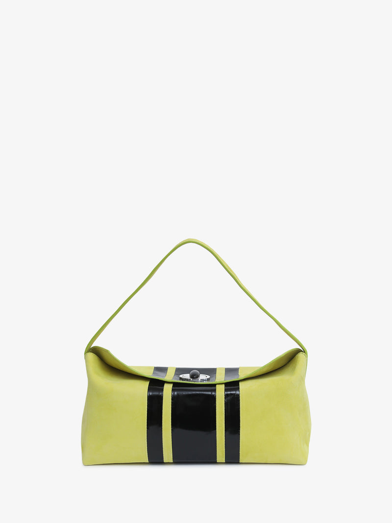 Doba Quartz Turnlock Motor Shoulder Bag - Image 1