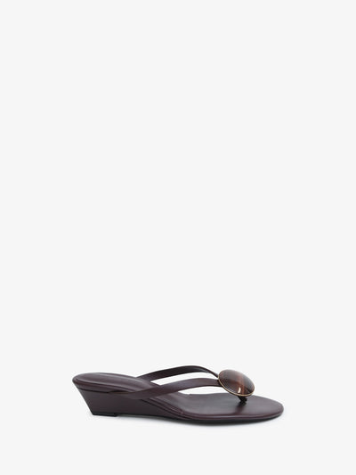 Aura Quartz Flip Flop Wedge